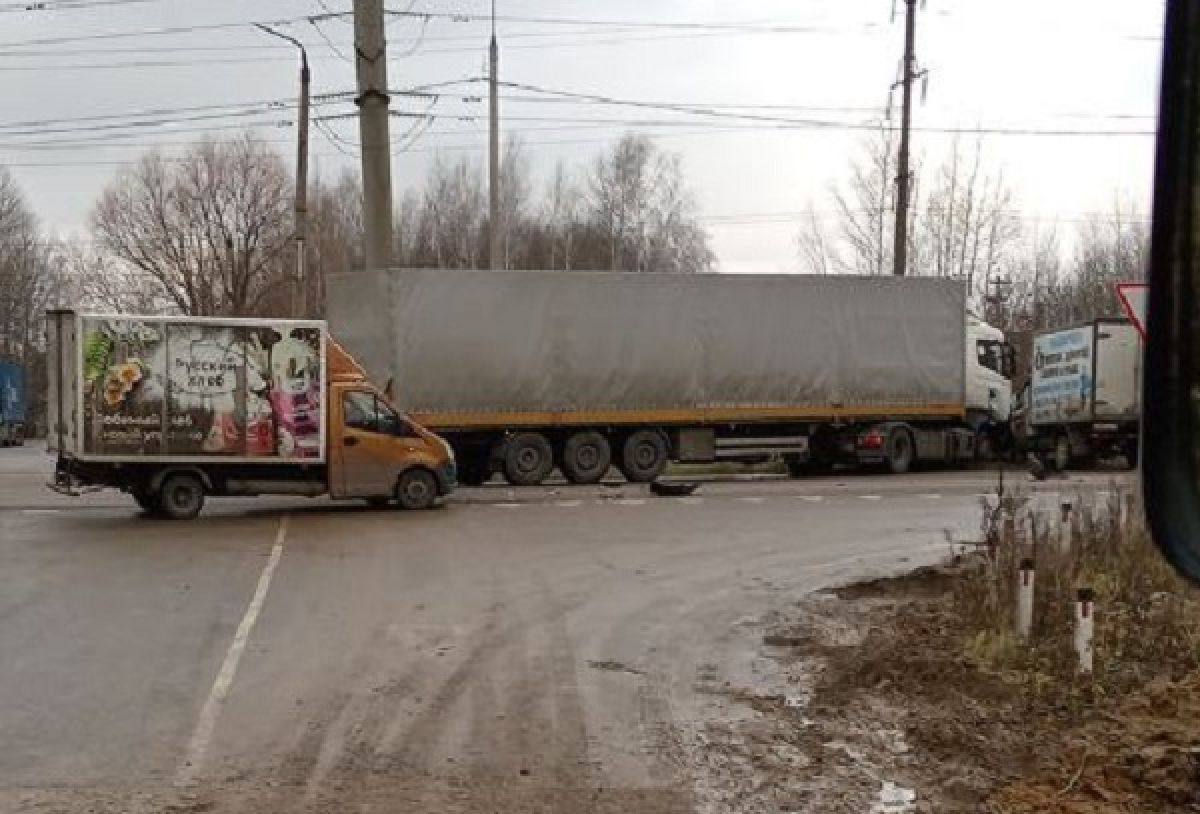 Массовое ДТП произошло в Туле на Одоевском шоссе