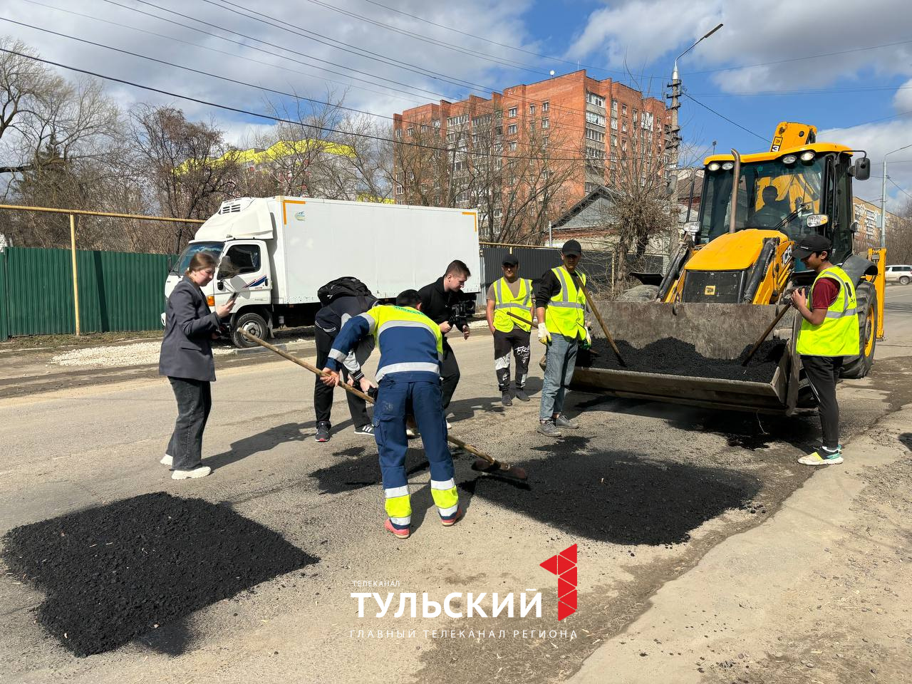 Когда в Туле закончится ямочный ремонт дорог | 03.04.2024 | Тула -  БезФормата