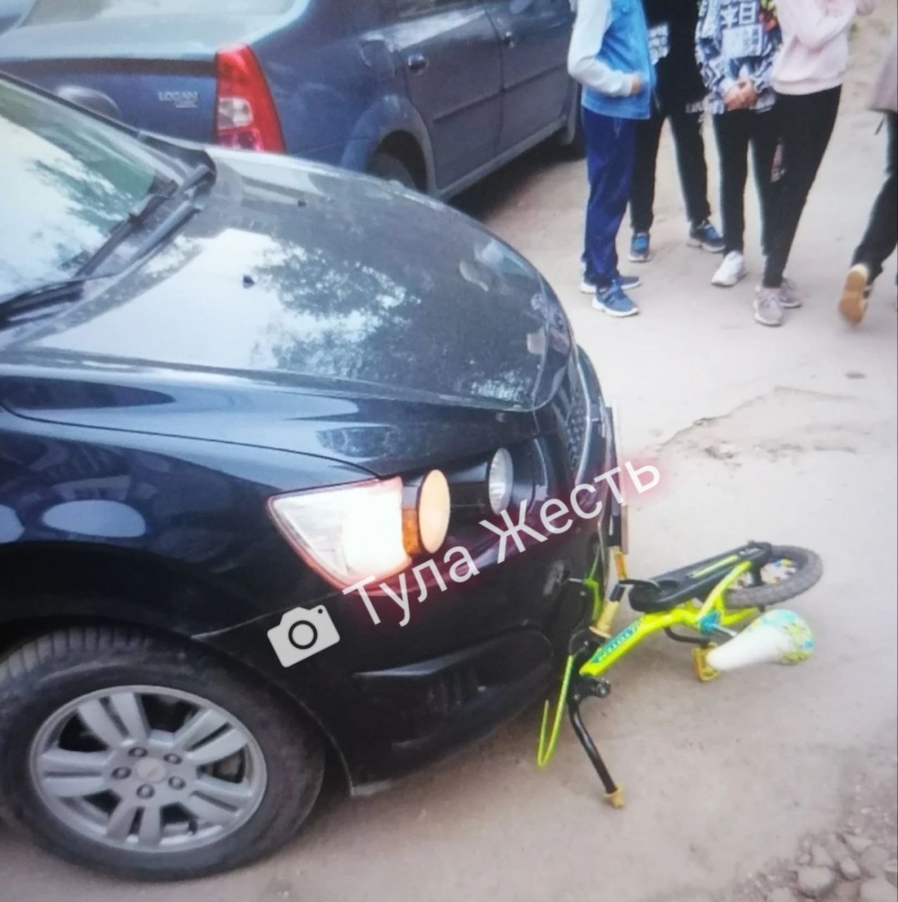 В Туле на улице Металлургов водитель Chevrolet Aveo сбил 6-летнего велосипедиста