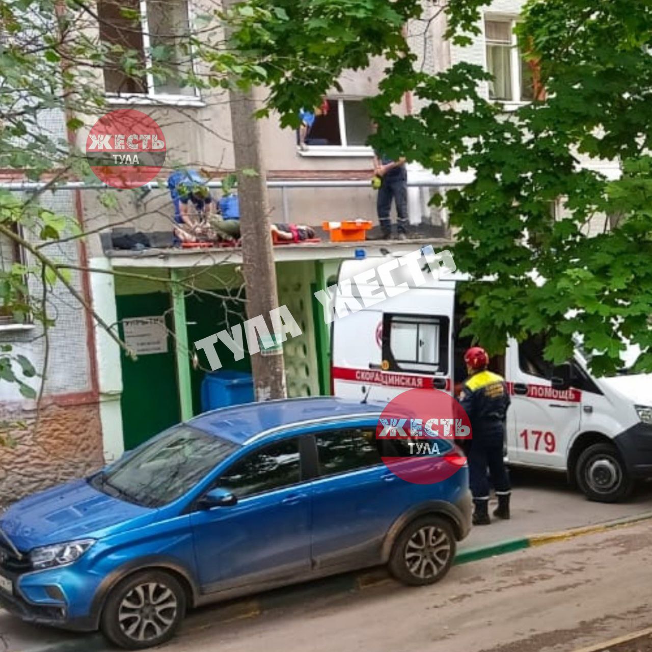 В тульском Заречье и окна 3 этажа выпал мужчина | 07.07.2023 | Тула -  БезФормата