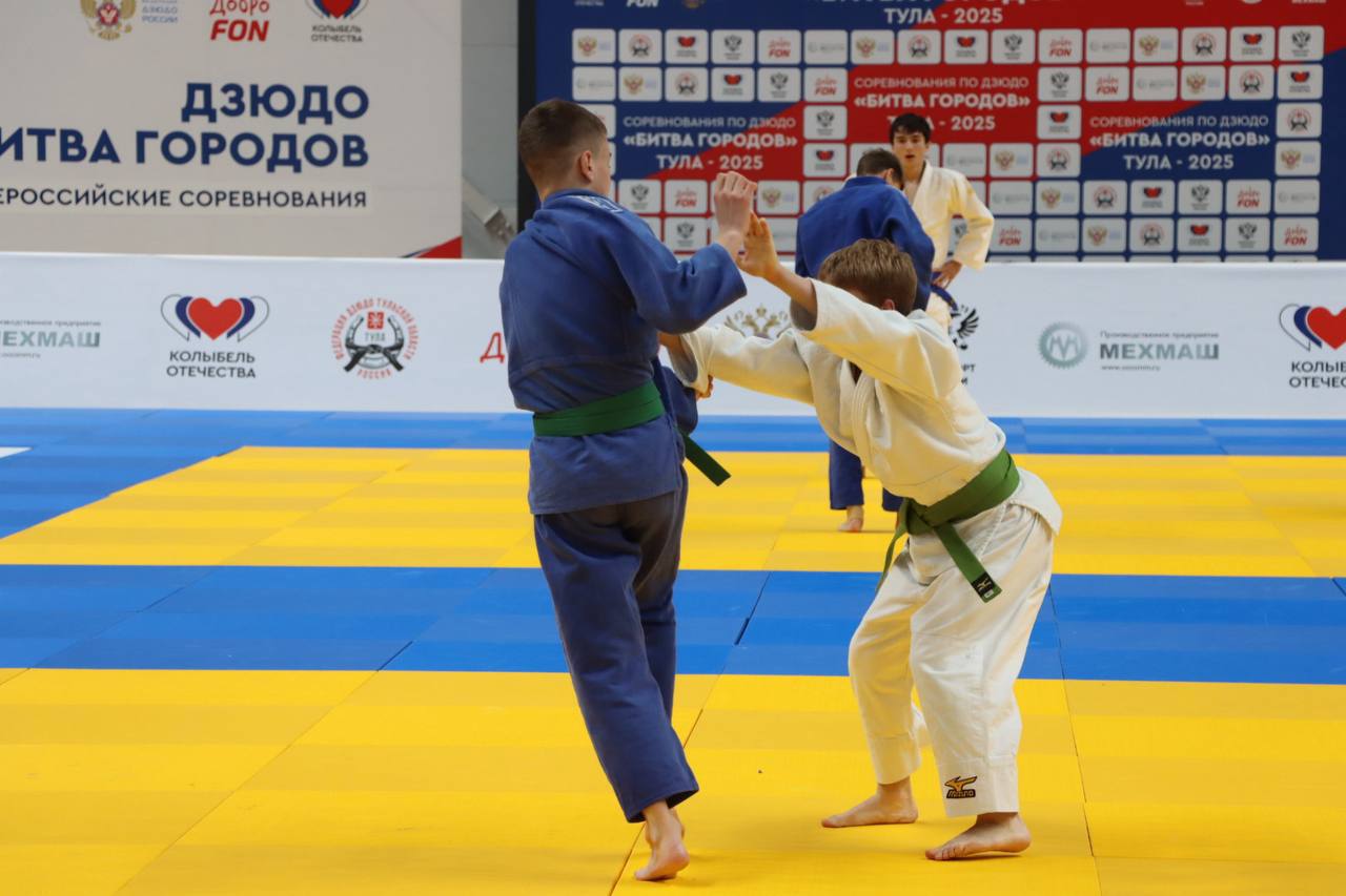 В Туле стартовали Всероссийские соревнования по дзюдо