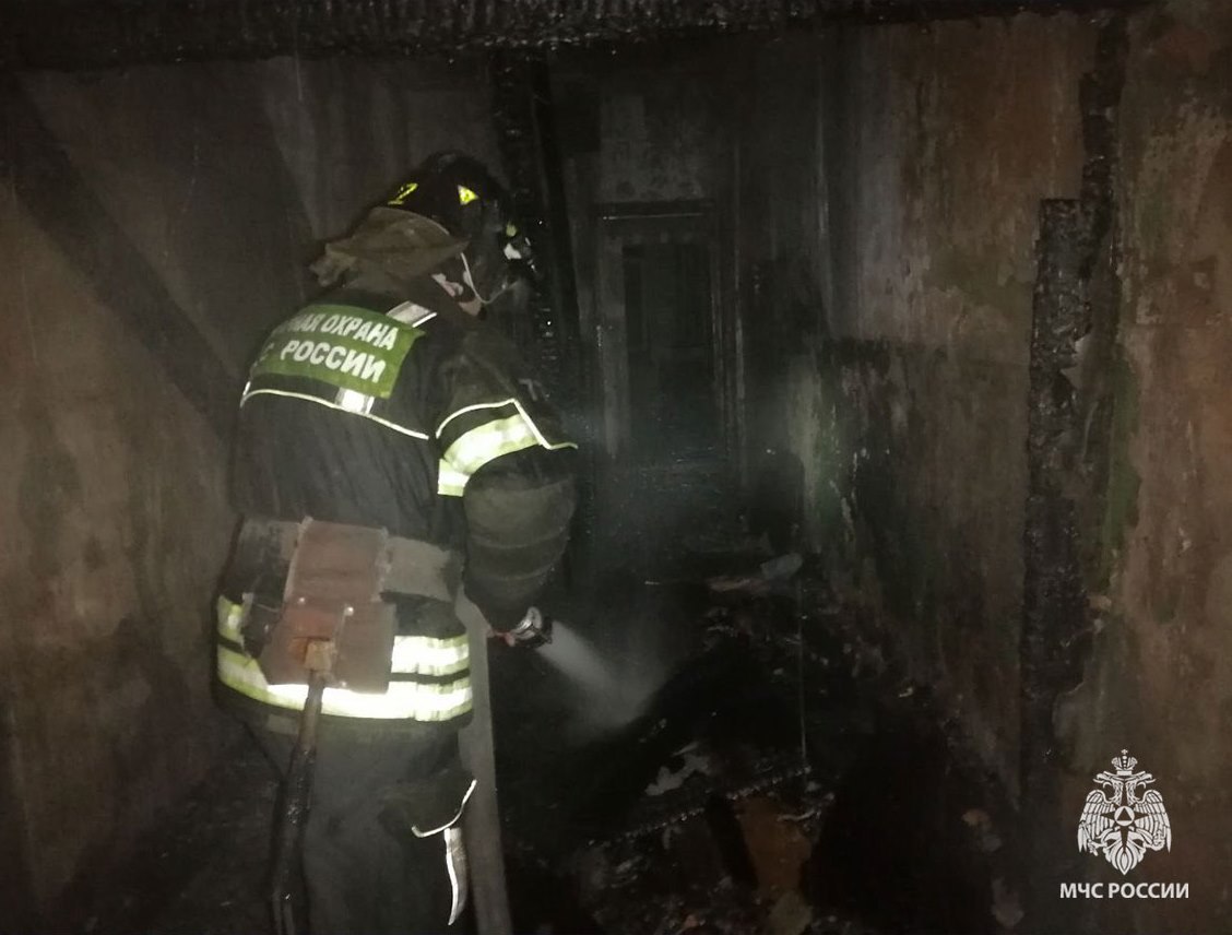 За сутки в Тульской области произошло два техногенных пожара