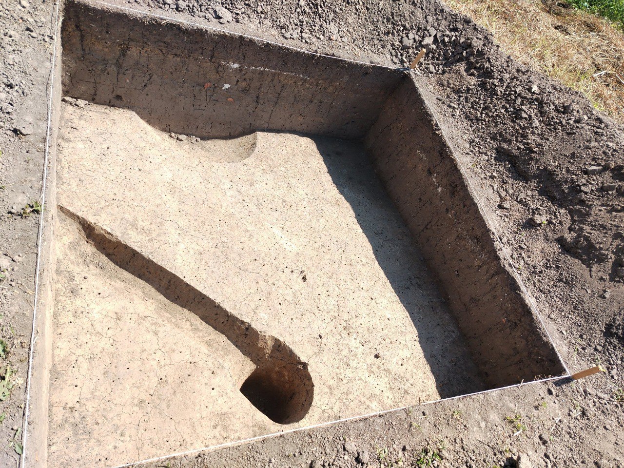 Тульские археологи при раскопках нашли редкую монету эпохи Петра I