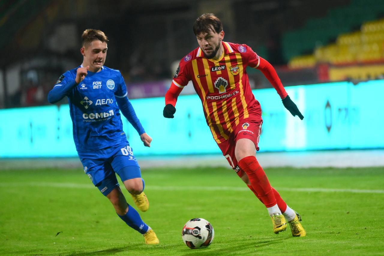 Тульский "Арсенал" спас ничью в матче с "Черноморцем"