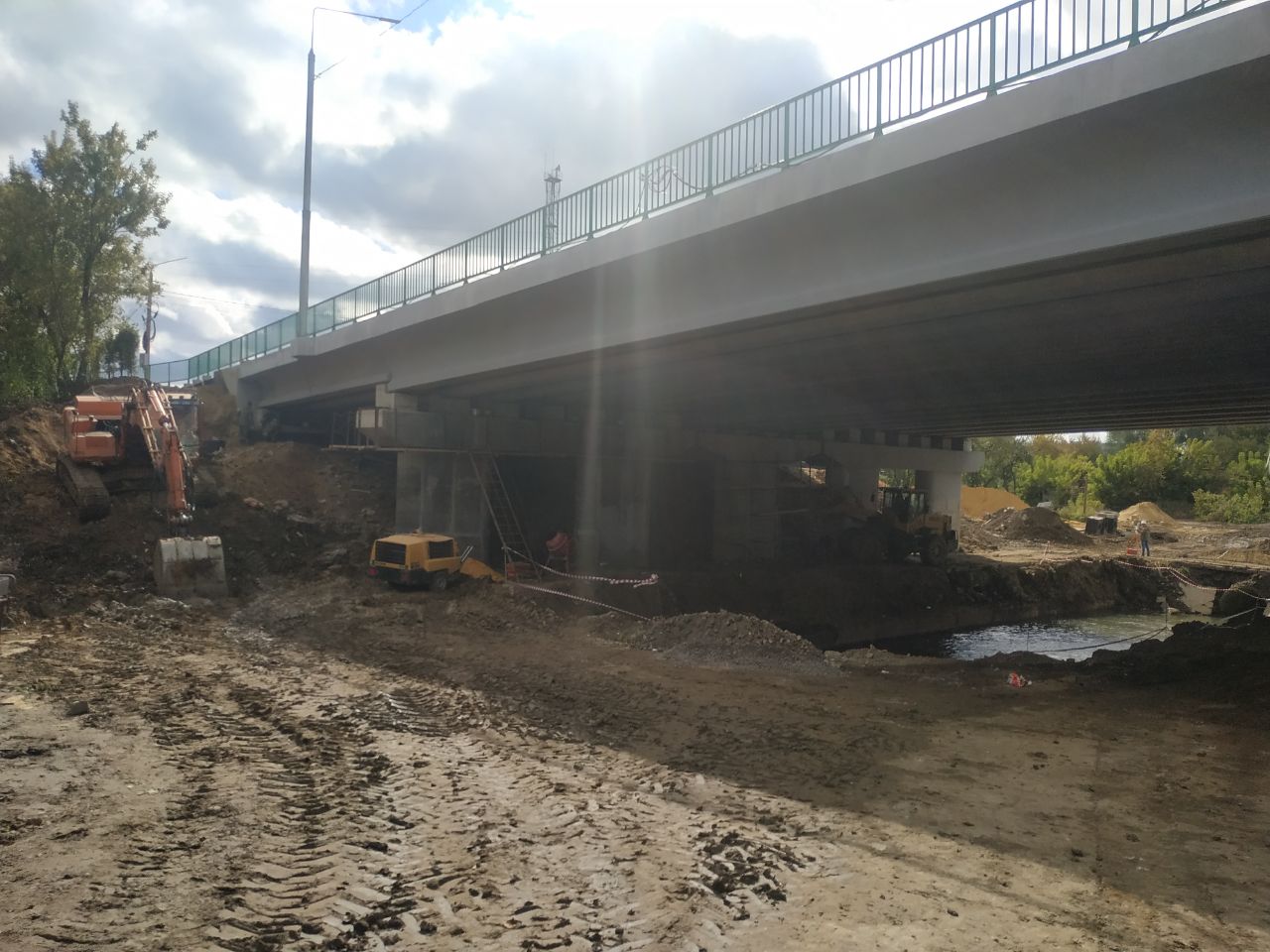 Работы на Демидовском мосту в Туле закончат раньше срока