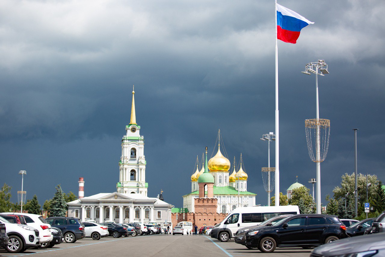 Тульскую область в ближайшие часы накроет гроза