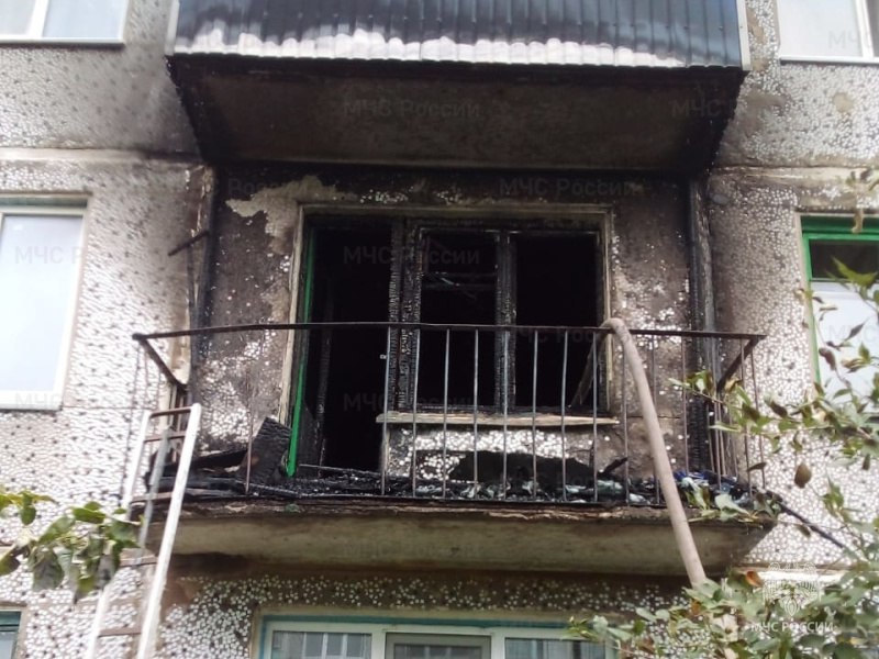 При пожаре в Каменском районе спасли 9 человек