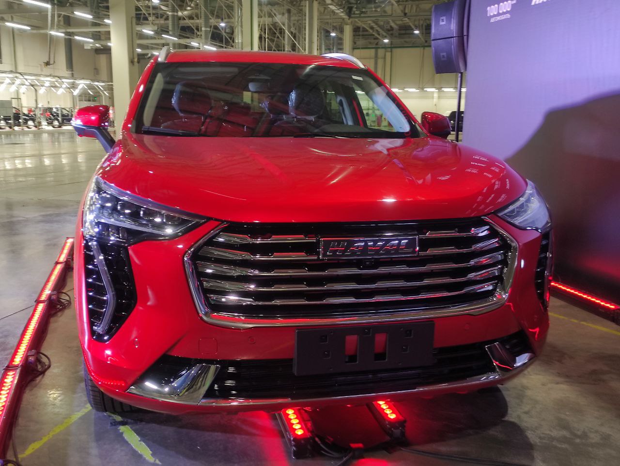 Стотысячный автомобиль сошел с конвейера на тульском заводе Haval - Новости  Тулы и области - 1tulatv