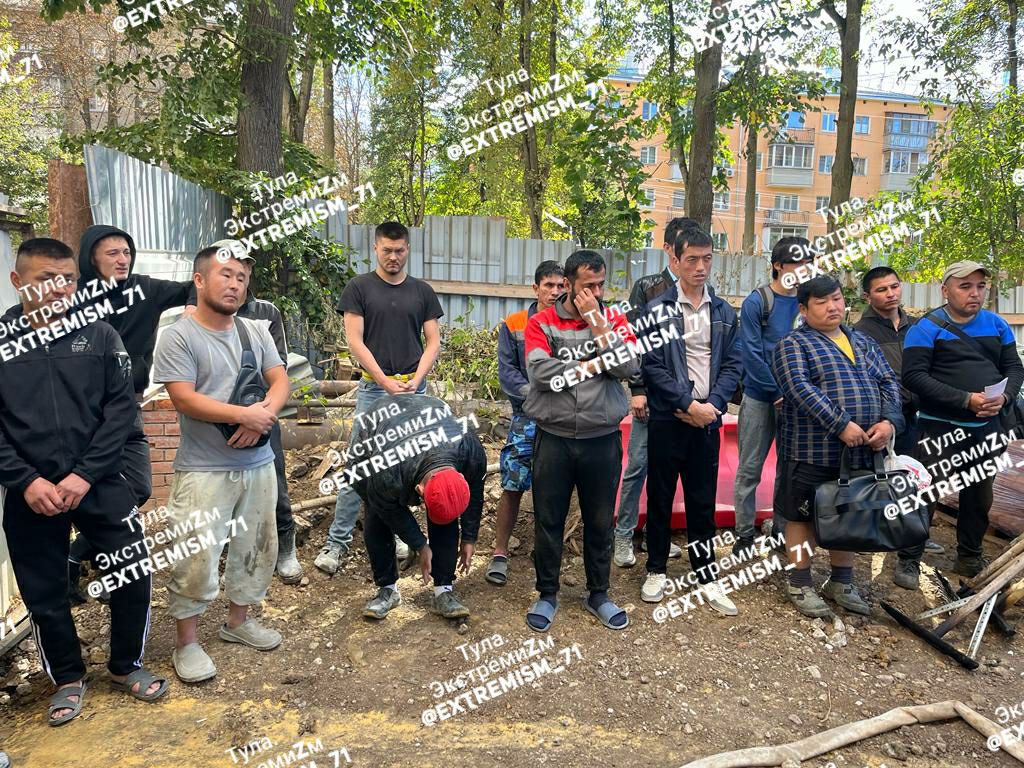 Силовики нашли нелегальных мигрантов на стройке аквапарка в Туле - Новости  Тулы и области - 1tulatv