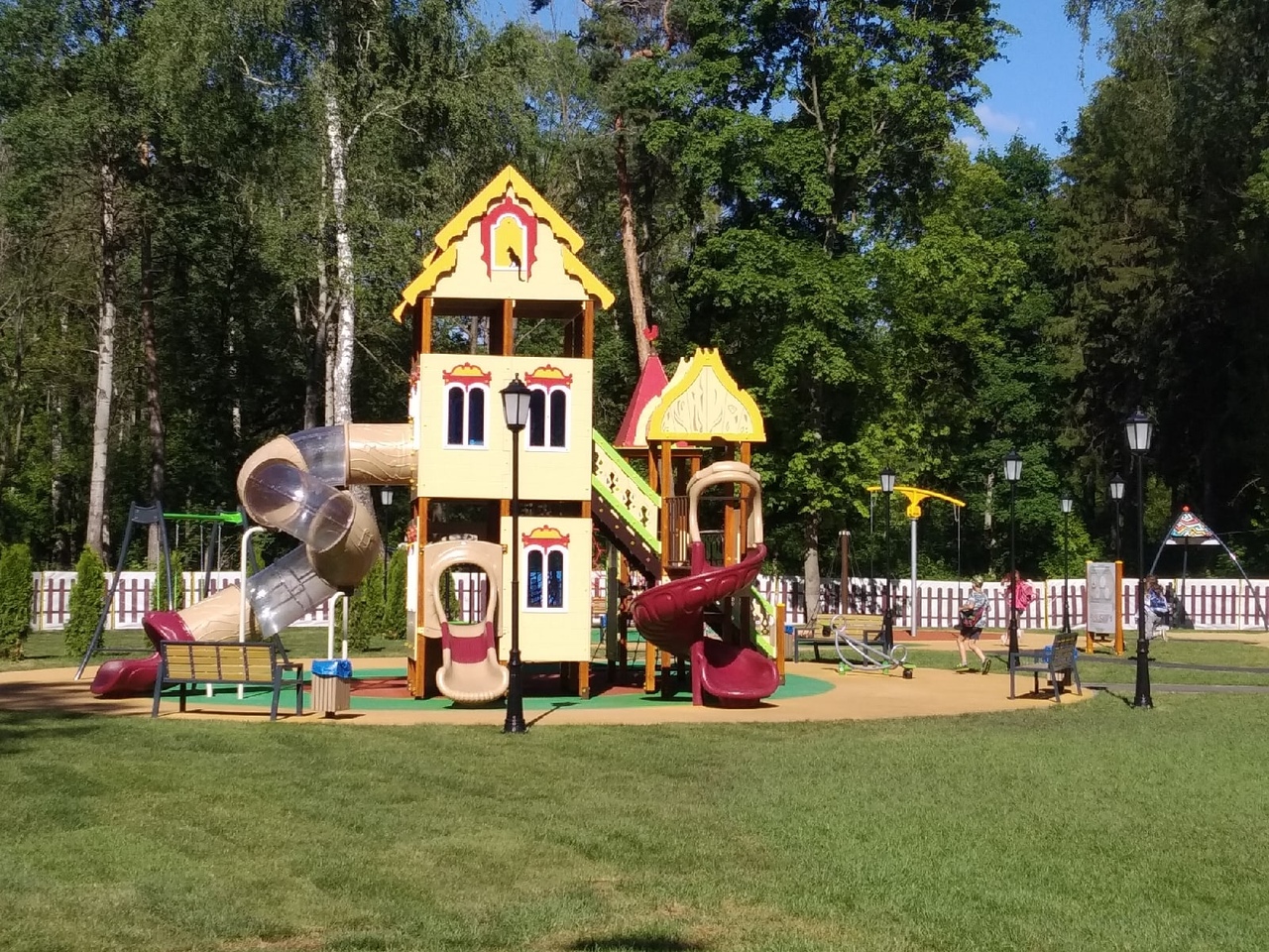 парк новомосковск