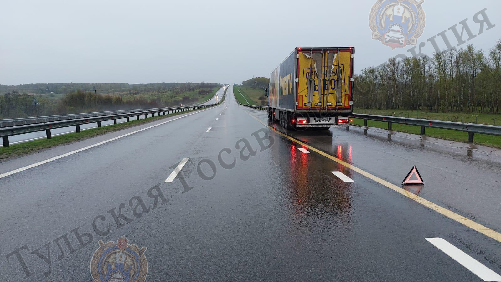 В Веневском районе на дороге погиб пешеход