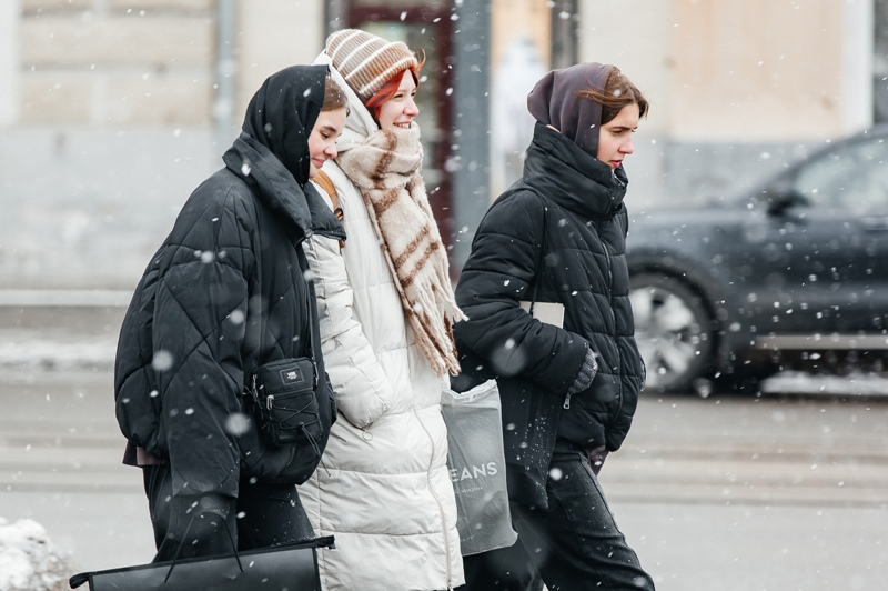 Ночью 10 декабря в Туле будет холодно и снежно 