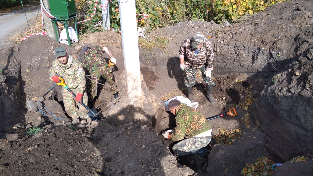 В Тульской области поисковики подняли на поверхность останки 34 советских солдат