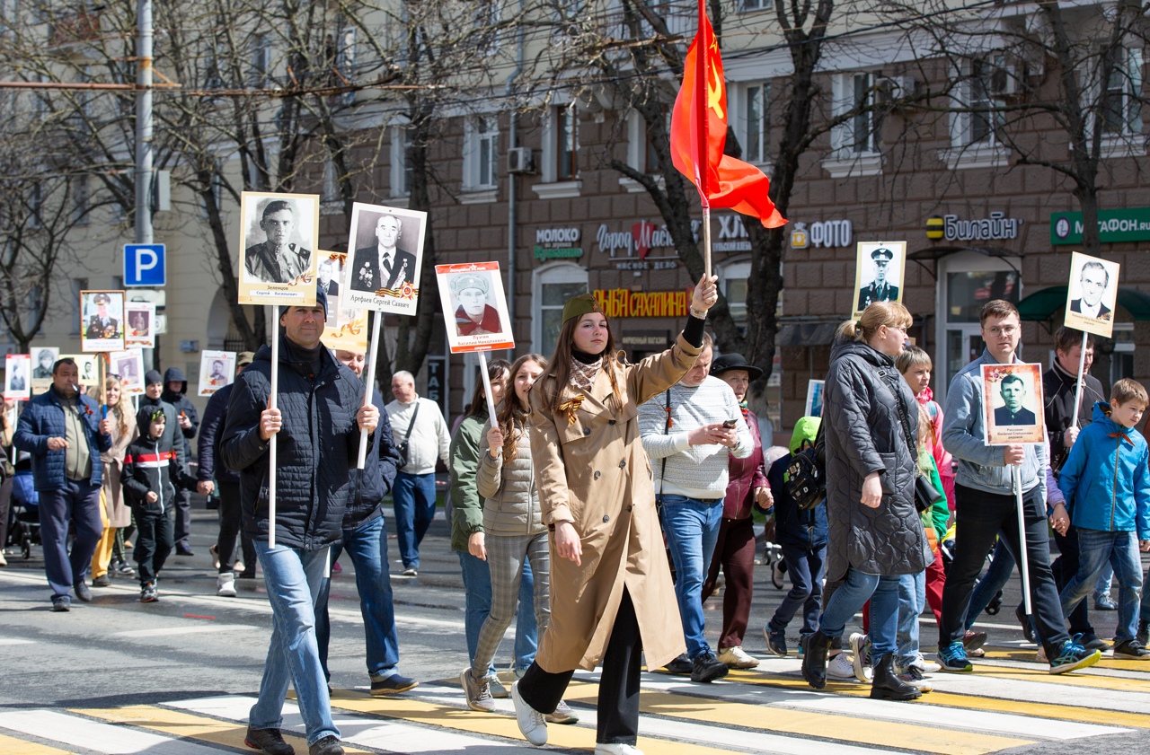 Бессмертный полк в тулуне