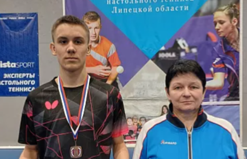 Туляк завоевал бронзу на первенстве Центральной России по настольному теннису