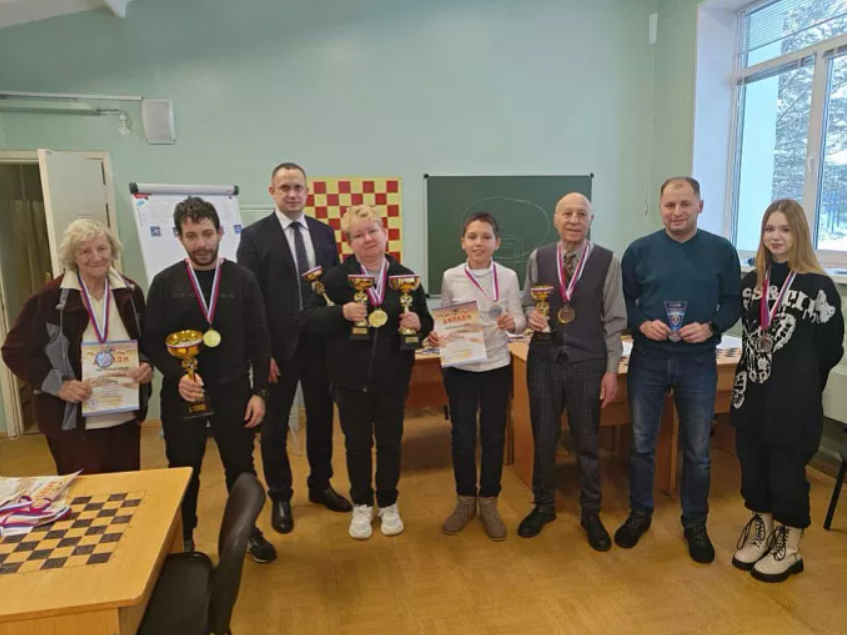 Тульский шашист завоевал золото и серебро на Всероссийских соревнованиях