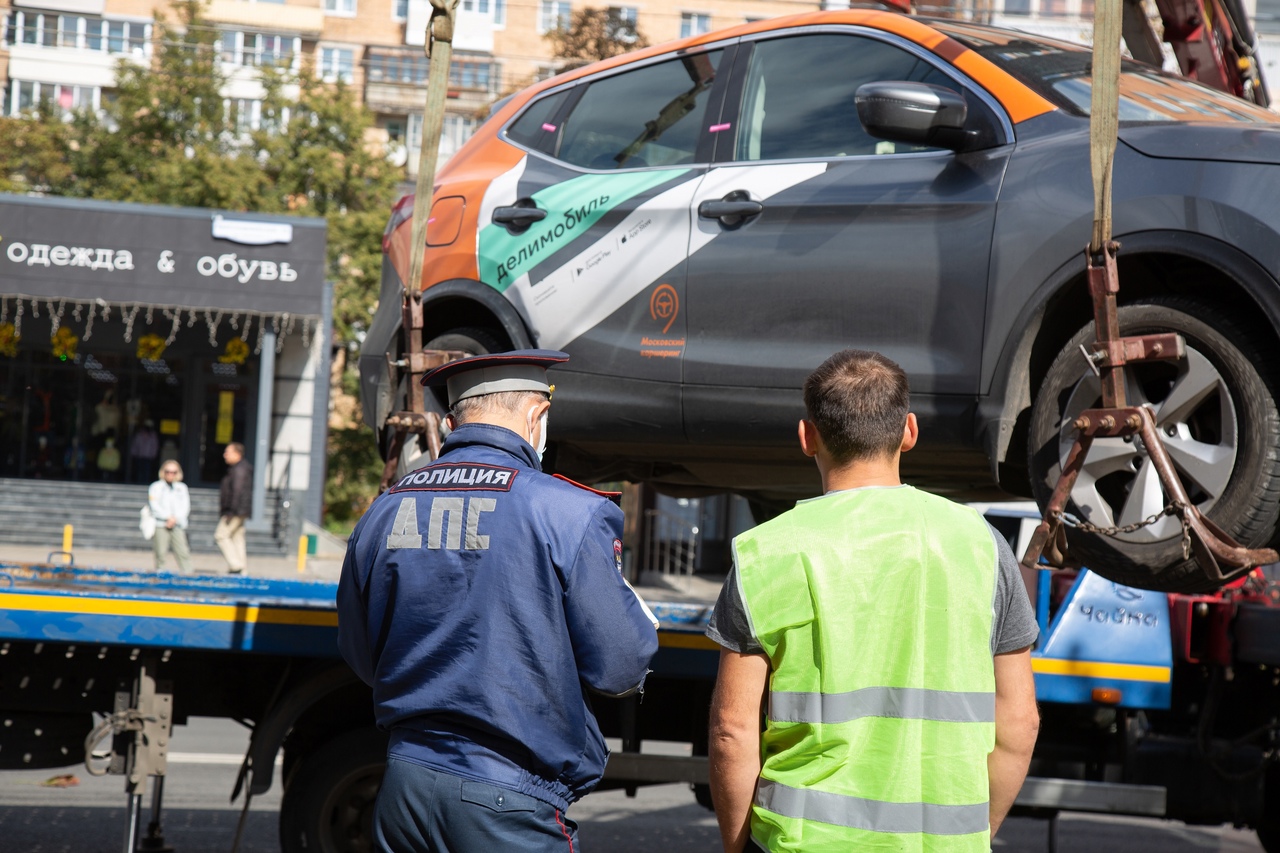 На борьбу с автомобильными пробками в Туле вышли полицейские патрули