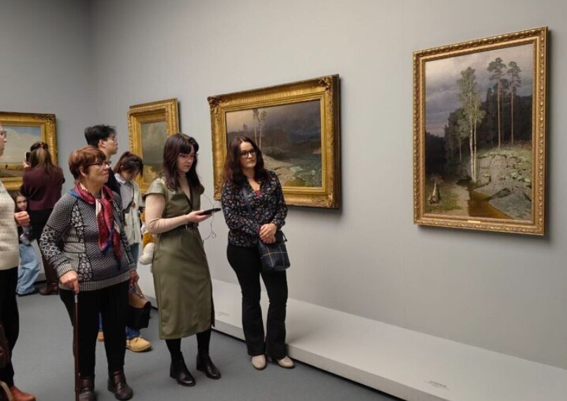 Картину Куинджи из коллекции тульского музея показали на выставке в Петербурге