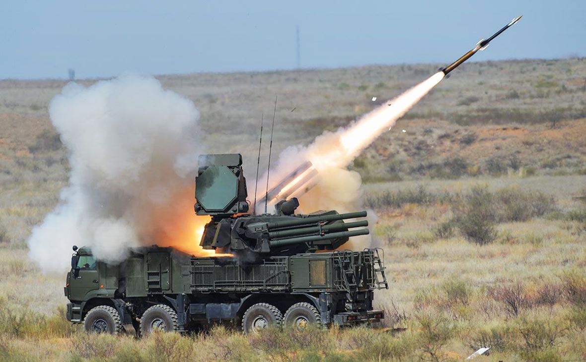 Минобороны показало работу "Панциря-С" в зоне СВО