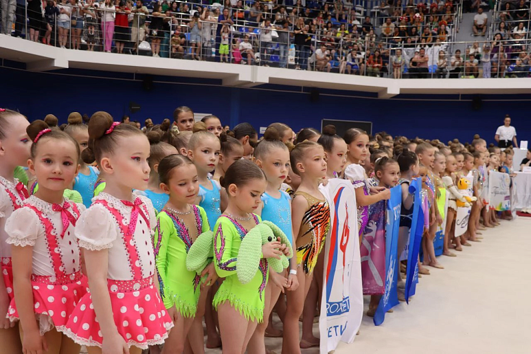 В Туле наградили победителей межрегиональных соревнований по эстетической гимнастике "Кубок Роксэт"