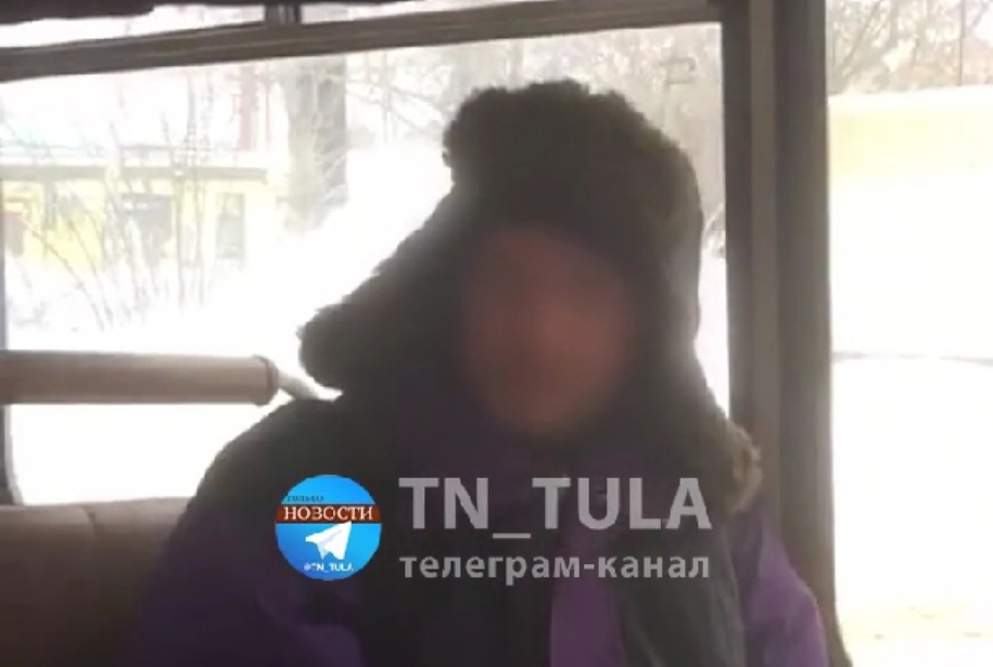 В Новомосковске пассажир разбил стекло автобуса за отказ остановиться в удобном месте