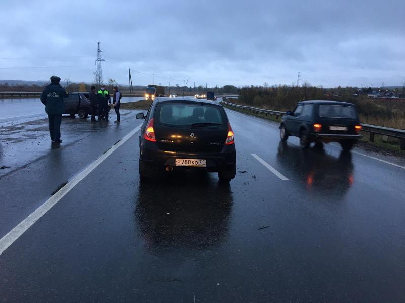 В Киреевском районе в результате ДТП пострадал годовалый ребенок