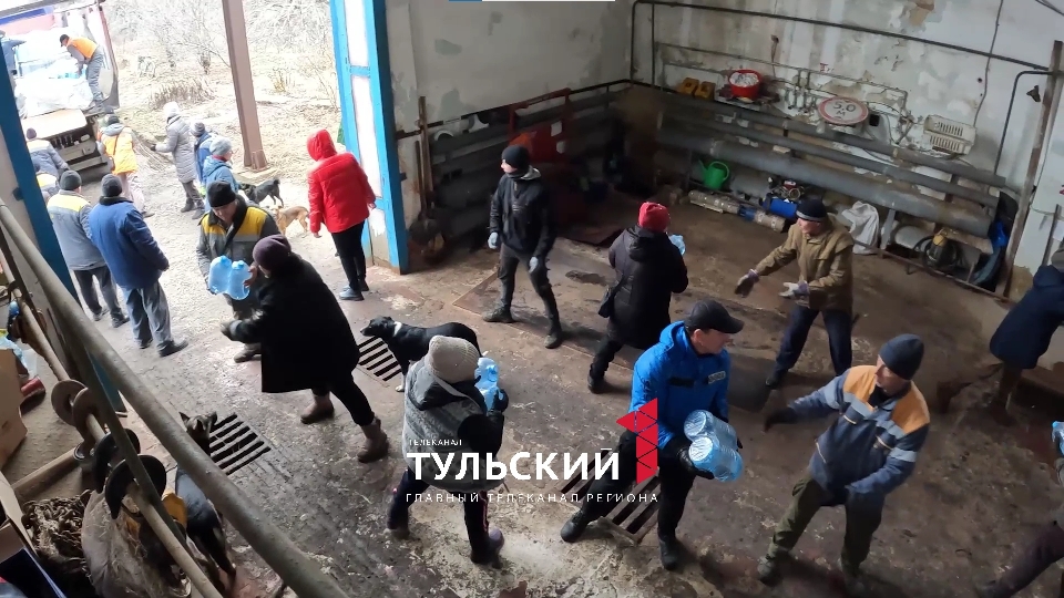В Курахово приняли 150 тонн гуманитарной помощи из Тульской области