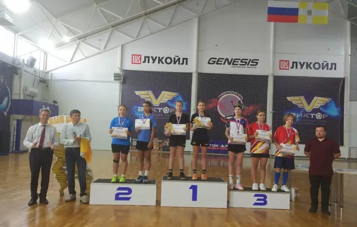 На Всероссийских соревнованиях по бадминтону тульские спортсмены заняли призовые места