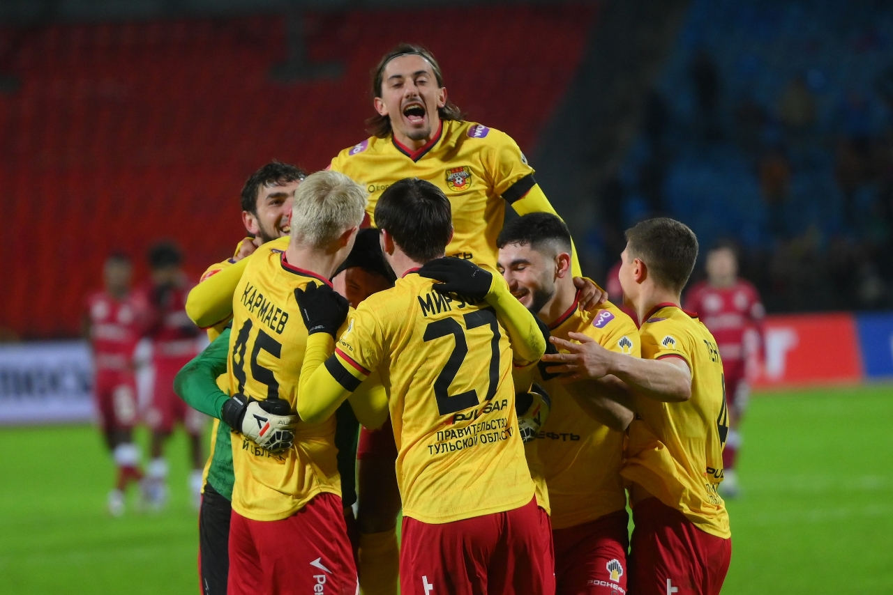 Тульский "Арсенал" сыграет со "Спартаком" или "Локомотивом" в Кубке России