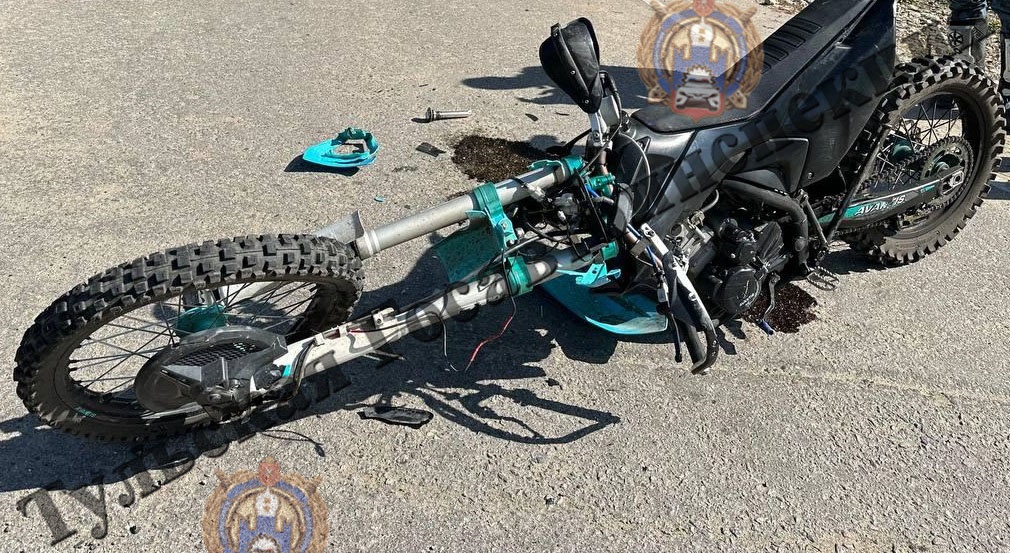 В ДТП на трассе «Тула-Новомосковск» пострадал 35-летний мотоциклист