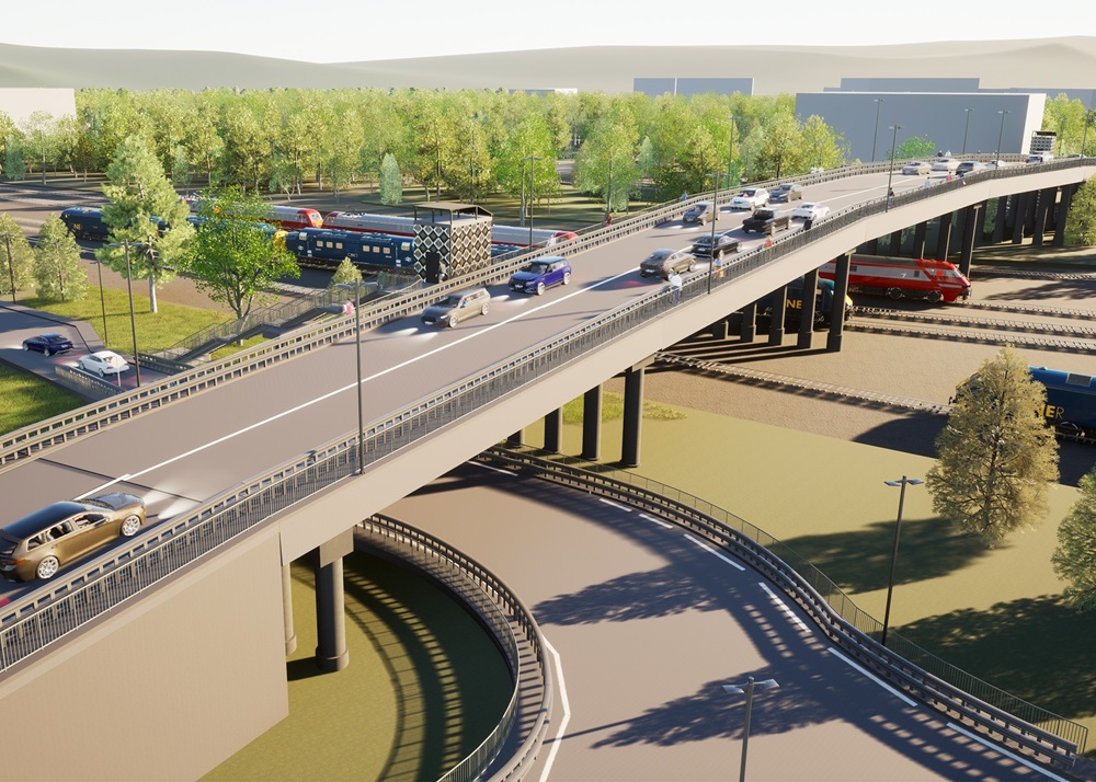 Стало известно, как будет выглядеть новый мост над железнодорожным переездом в Узловой