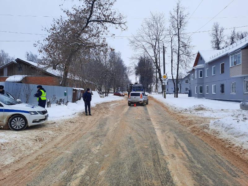 В г. Щекино на дороге сбили ребенка