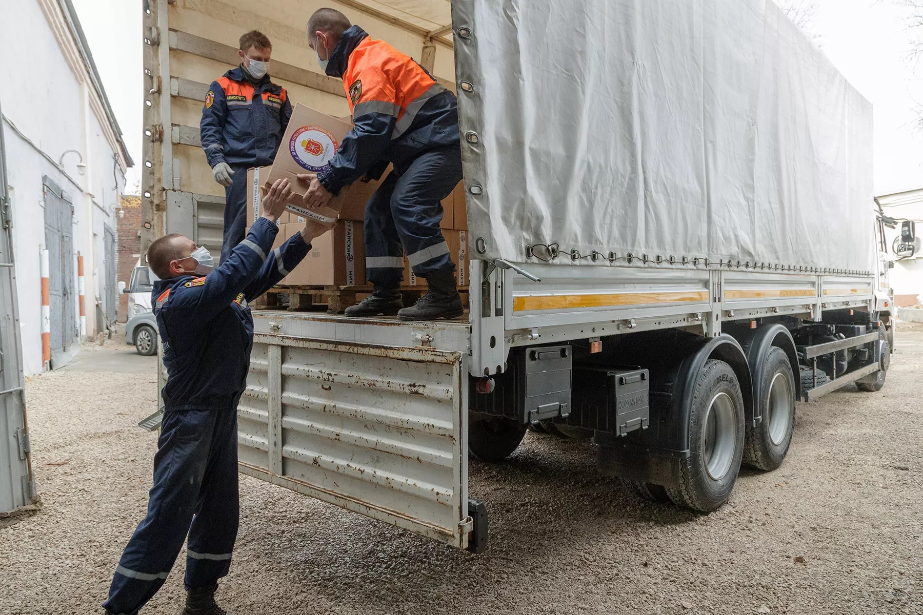 Помощь Сирии: Тула отправила в страну 5 тонн гуманитарных грузов