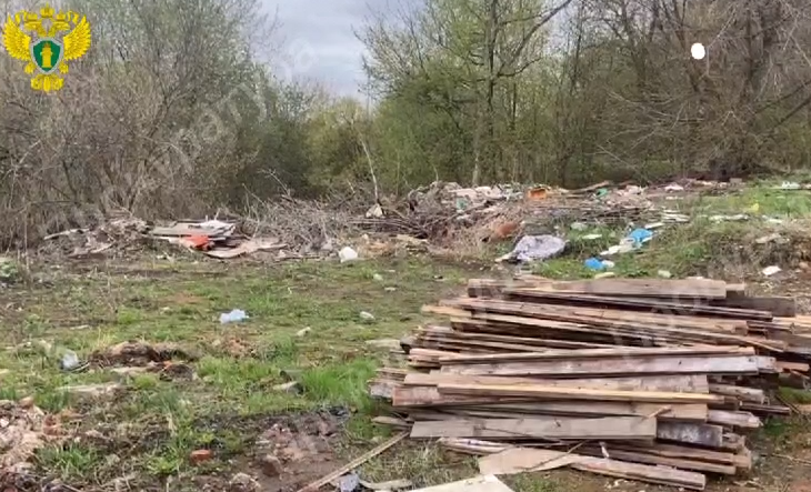 В Новомосковске нашли 2 крупные свалки отходов