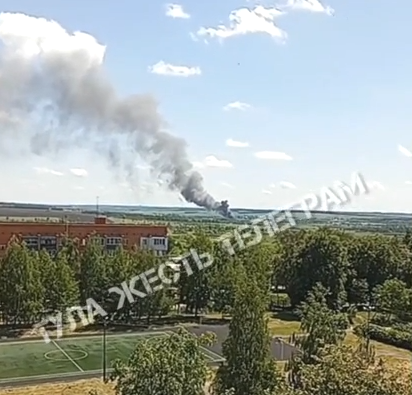 На ферме в Киреевском районе произошел пожар