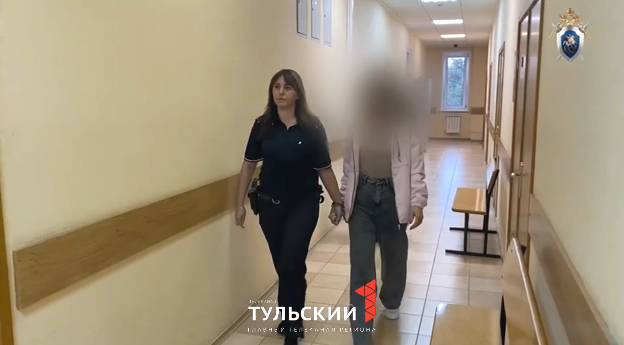 Появилось видео ареста заместителя начальника УВМ УМВД России по Тульской области