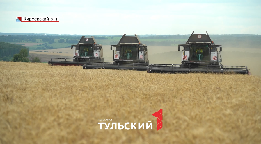 Большие планы: тульские аграрии планируют выйти на 3 млн тонн зерна