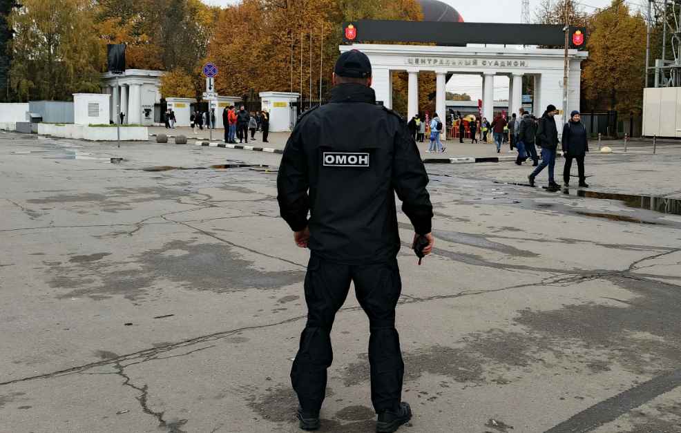 Росгвардия обеспечила порядок на победном матче "Арсенала"