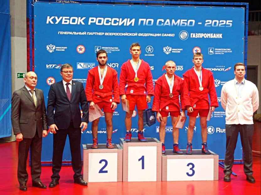 Тульский самбист завоевал серебро на Кубке России