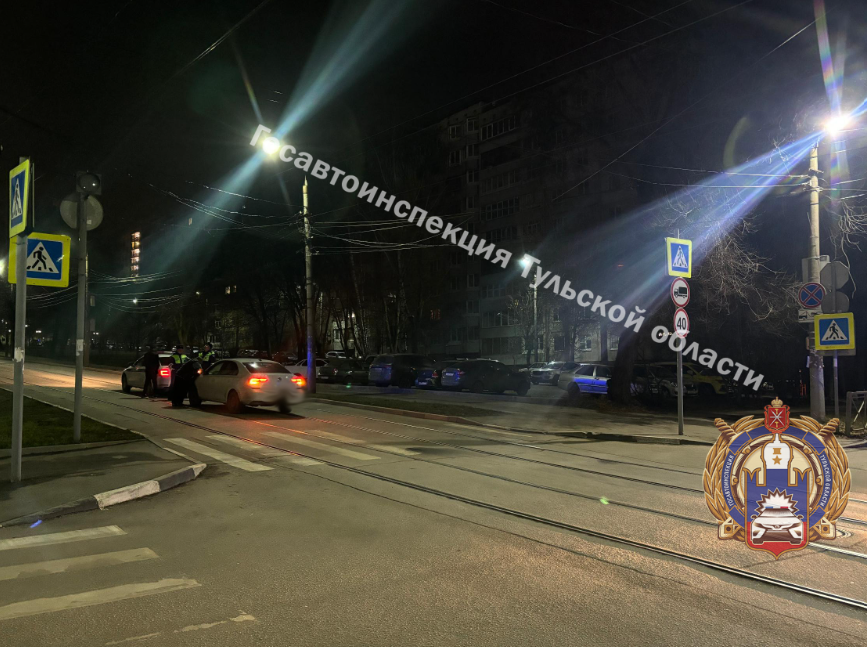 В Туле водитель сбил пешехода на пешеходном переходе