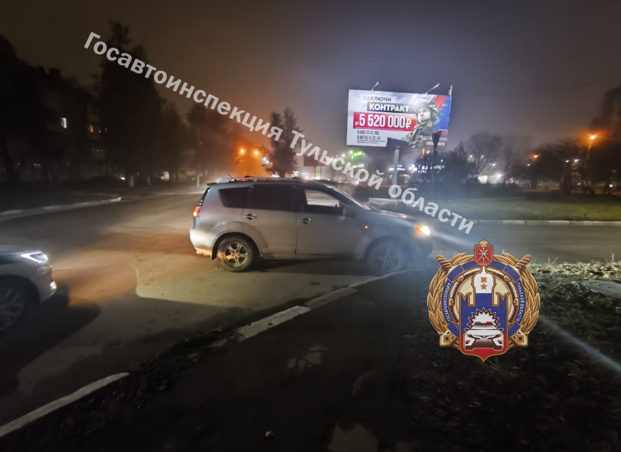 В Новомосковске водитель сбил мужчину, переходившего дорогу