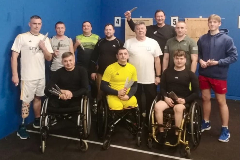 В Туле открылся спецзал для занятий спортивным метанием ножа