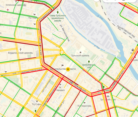 Карта тулы с транспортом онлайн бесплатно без регистрации