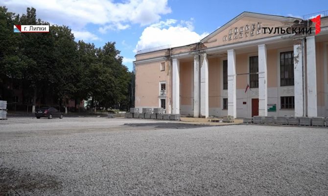 Как идет благоустройство городского парка в Липках 