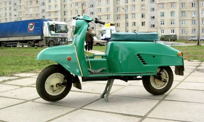 Туляки смогут увидеть легендарный мотороллер «Турист» 