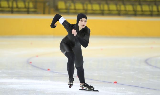 Тульские конькобежцы завоевали медали на этапе первенства России