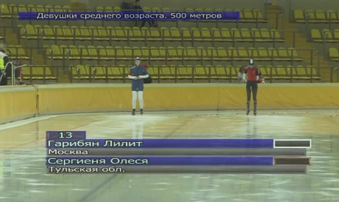 Тульские спортсменки пробились в финал всероссийского конькобежного турнира