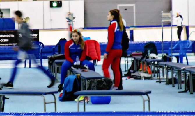 Тульские конькобежцы попали в десятку сильнейших на всероссийском первенстве