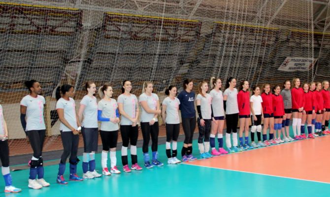 Волейболистки «Тулицы» поделились с юниорами секретами мастерства