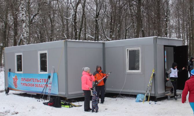 На Косой горе в Туле открыли лыжную базу. ФОТОРЕПОРТАЖ